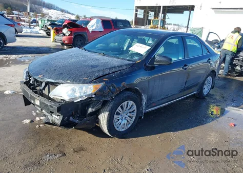 2012 Toyota Camry Le z USA, uszkodzony, nr VIN 4T4BF1FK6CR229187